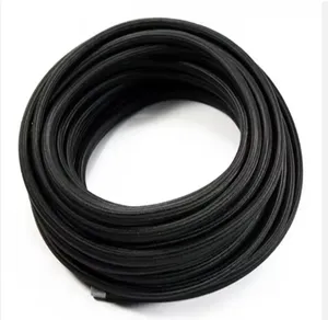 Sae 100R14 5/16 Inch 8Mm An6 -6 Stainless Steel Braided Ptfe Fuel Oil Cooler Hose Lines For Racing Engines