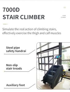 Máquina de <span class=keywords><strong>ejercicio</strong></span> eléctrica comercial de alta calidad directa del fabricante, escaladores de escaleras, pantalla táctil Led - Product Image 5