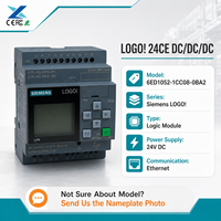 Nuevo Módulo Lógico Siemens Plc Logo 8 24CE Original, Ethernet, Pantalla, Fuente de Alimentación, Controlador Lógico Programable 6ED1052-1CC08-0BA2