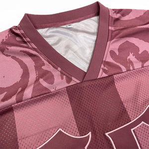 เสื้อครอปไซส์ใหญ่เข้ารูปแบบอเมริกันเสื้อถักลายสไตล์อเมริกันเสื้อผ้าแนวสตรีท - Product Image 4