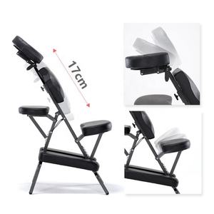 Silla de Masaje Plegable Portátil Deluxe BonnieBeauty con Estuche de Transporte - Product Image 4