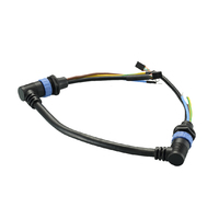 Enchufe hembra fijo 3X Weld Cable de 2,5mm y cable de Internet Cat5e Cat6e, Conector de enchufe impermeable IP67 de corriente 30A
