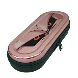 Metallo barattolo di latta cassa di matita con la chiusura lampo e su misura di stampa <span class=keywords><strong>completo</strong></span> - Product Image 1