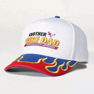 หมวกเบสบอลแบบสปอร์ต ยูนิเซ็กซ์ ทรง 5 แฉก ผ้าคอตตอนด็อบบี้ พิมพ์ลายพัฟ สไตล์สตรีท ปักโลโก้ 3 มิติ - Product Image 2