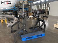Vente directe usine : Appareil Hip Thrust à charge par disques, Machine Glute Drive, Équipement de musculation des fessiers pour salle de sport commerciale