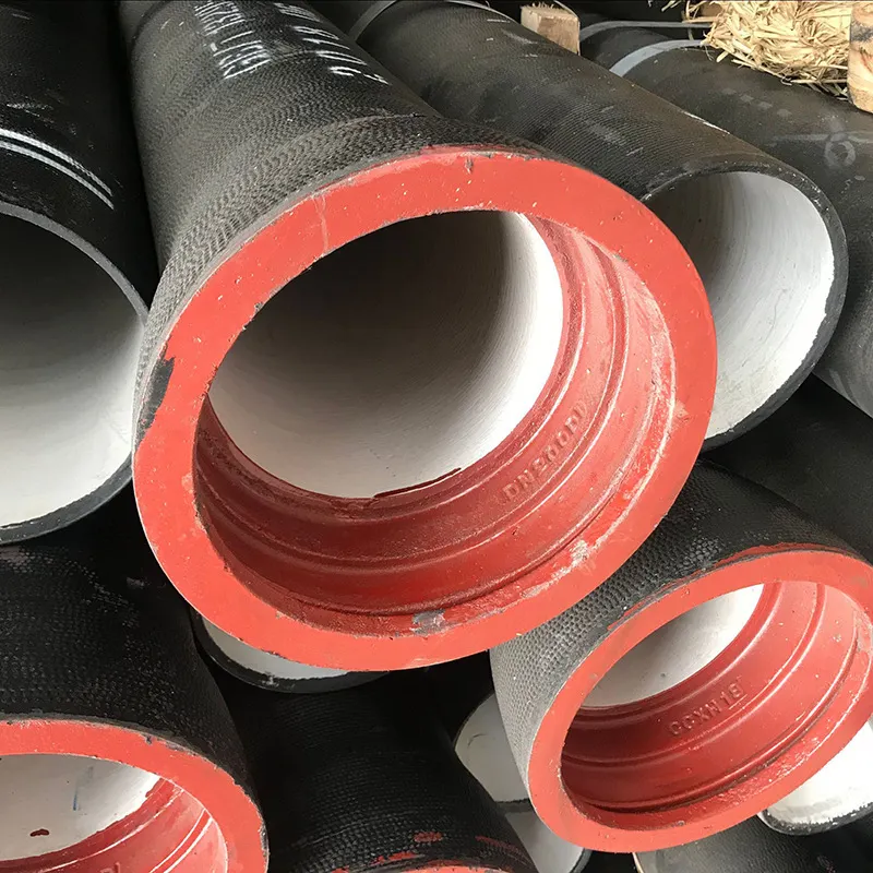 Épaisseur personnalisée 6mm 8mm Dn150 Dn250 Dn300 Dn400 En545 Iso 2531 K7 K8 K9 C40 C30 C25 Tuyau en fonte ductile Tuyau en fonte ductile