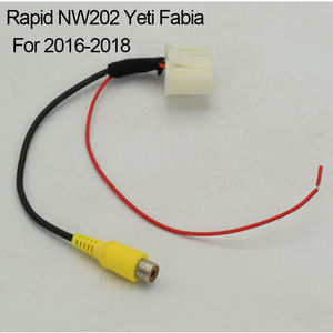 Câble adaptateur de conversion vidéo RCA pour caméra de recul GreenYi pour <span class=keywords><strong>Skoda</strong></span> Octavia Speed Rapid NW202 Yeti <span class=keywords><strong>Fabia</strong></span> - Product Image 3
