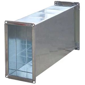 Ducto de Aire Rectangular Galvanizado sin Humo de Acero Galvanizado, Longitud Personalizada, Montado en el Suelo, para Edificios de Oficinas, Vietnam - Product Image 2