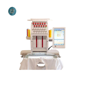 Single Head Embroidery Machine for Hat T-shirt Commercial Embroidery Sewing Machine 12 Needle Computerized Embroidery Machine - Product Image 3