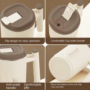304 tasse à <span class=keywords><strong>café</strong></span> amovible en acier inoxydable haute valeur de couleur tasse d'affaires tasse à boire Design moderne Type de bouteille sous vide - Product Image 4