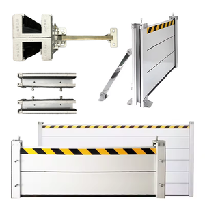 Barrière contre les inondations en aluminium métallique absorbant l'eau et barrage contre les inondations pour portes se vendent bien - Product Image 1