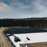 Geomembranas de HDPE para Revestimiento de Estanques de Peces y Uso en Acuicultura, Ecológicas, Duraderas, de Larga Vida Útil, para Exteriores
