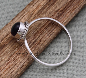 <b>Middle</b> <b>Finger</b> Amethyst Gemstone wedding ring cute unique design ring sterling silver stone ring - Product Image 5