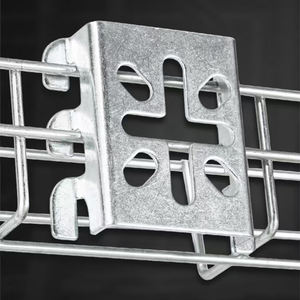 Bandeja de cable de malla de alambre de acero al carbono galvanizado en caliente en varios tamaños para aplicaciones de cableado y tendido de cables - Product Image 4