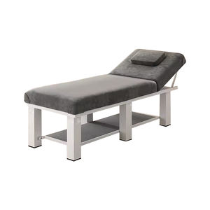 Qunpeng Cama de masaje Belleza Mascara Cuerpo con agujeros Cama de fisioterapia Pies de metal plegables Cama de salón Equipo de salón de belleza - Product Image 5