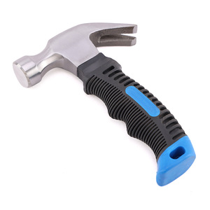 Huali Mini Claw Hammer Round Head <b>Plastic</b> Coated Handle Anti Slip Home Use - Product Image 4