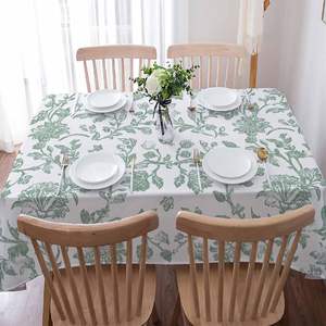 Stock Red Snowflake <b>Christmas</b> <b>Tablecloth</b> Indoor Outdoor Rectangle <b>Round</b> Design for Party Holiday Picnic Decorations for Hotels - Product Image 5