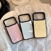 Coque de téléphone style coréen Ins avec étoiles, feuille d'or, design élégant et cool, antichoc pour iPhone 18 Pro Max 17 16 15 13