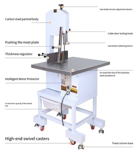 Commerciële Grote Elektrische Verticale Beenzaagsnijmachine, Automatische Botsnijmachine Voor Hele Schapen En Runderbeenderen - Product Image 3