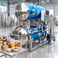 Stérilisateur à autoclave pour aliments en conserve, autoclave pour sachets de stérilisation, pot de stérilisation pour viande, saucisses, fruits de mer