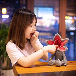 <span class=keywords><strong>Peluche</strong></span> de Demogorgon <span class=keywords><strong>Eleven</strong></span> de Stranger Things, Juguete de <span class=keywords><strong>Peluche</strong></span> con Relleno de Algodón PP Súper Suave - Product Image 4