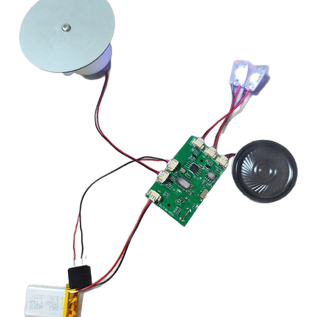 Sound-Light Bluetooth Music Box Movement Speaker Toy Supports Recording & USB Download