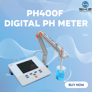 pHmetro Industriale PH400F Certificato ISO/CE, Sensore da -2.000 a <span class=keywords><strong>20.000</strong></span> pH, Calibrazione e Manutenzione in Laboratorio - Product Image 1