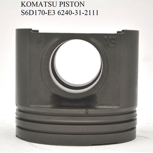 Pistón 6240-31-2111 Compatible con Komatsu SA6D170E SAA6D170E WA600 - Product Image 3