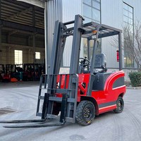Nuovo Carrello Elevatore Telescopico Elettrico Wangong con Batteria al Piombo-Acido e Capacità di 1 Tonnellata