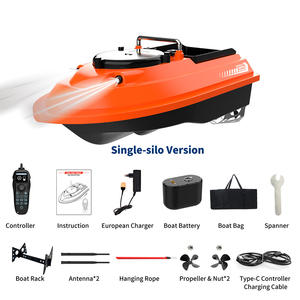 Flytec Nouveau V066 12V Moteur Brushless Haute Vitesse 20km/h Portée 1000M Charge Utile 3KG Bateau RC de Pêche pour Appâts et Carpes en Mer - Product Image 6