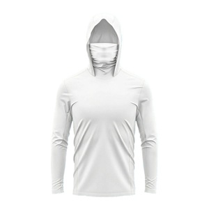 Nouvelle Arrivée 2026 – Veste de Pêche Minimaliste Respirante Anti-UV Anti-Bactérienne à Séchage Rapide avec Capuche et Cache-Visage en Polyester pour Homme - Product Image 1