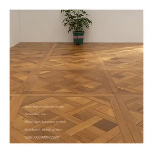 橡木复合地板方形拼花多层实木复合地板环保地暖