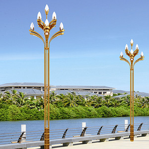 Lampadaire LED en alliage d'aluminium, étanche IP65, éclairage extérieur AC pour jardin, garantie 10 ans, détecteur de mouvement - Product Image 5