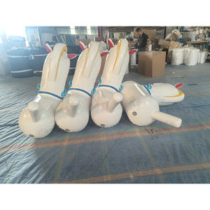 4 pièces lot gonflable saut à cheval tour sur Hop Derby saut chevaux à vendre amusant ensemble de jouets de plein air pour les enfants - Product Image 6