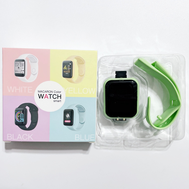 Hot Selling Y68 D20 D20S Smart Watch Waterproof Macaron Smart Bracelet Fitness Tracker Reloj Inteligente Watch for IOS Android