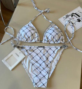 Nova Chegada 2 Peças Micro Biquíni Swimwear Personalizável Sexy Trajes De Banho para Mulheres Triângulo Cordas Carta Moda Novo