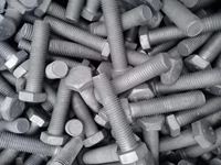 Baut Heksagonal dan Mur BERAT 3/4 inci 205 mm Ulir UNC ASME B18.2.1 BS 1769 ASTM A193 GRADE B7 A194 GRADE 2H GALVANIS PANAS