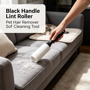 Plastic <b>Lint</b> Roller Replacement Core Pet Hair Remover Grooming Cleaning Brush for Sofa Carpet Clothing - Product Image 4