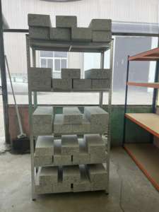 רב שכבתית מעובה מדפים מגולוון להציג מתלה בית מתכוונן מדפי סופרמרקט אחסון ברזל מדף - Product Image 6