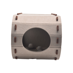 Nouveau design personnalisé <span class=keywords><strong>de</strong></span> <span class=keywords><strong>maison</strong></span> <span class=keywords><strong>de</strong></span> grotte <span class=keywords><strong>de</strong></span> chat nid en peluche doux pour animaux <span class=keywords><strong>de</strong></span> compagnie lit tubulaire <span class=keywords><strong>de</strong></span> couchage en feutre <span class=keywords><strong>de</strong></span> dinosaure pour chat - Product Image 2