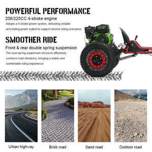 <span class=keywords><strong>Kart</strong></span> tout-terrain à 4 roues, 225 cm³, 4 temps, avec amortisseurs avant et arrière, marche arrière, <span class=keywords><strong>kart</strong></span> de drift tout-terrain - Product Image 4