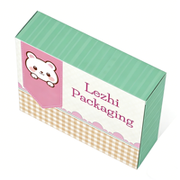 Boîtes d'emballage personnalisées écologiques et sûres pour les couvertures pour enfants et les articles de literie pour bébés avec fenêtres