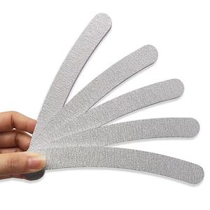 Papier de verre gris 100/180 <span class=keywords><strong>lime</strong></span> à ongles incurvée lavable - Product Image 1