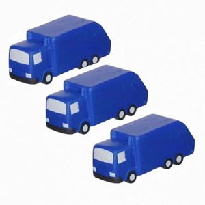 Jouets anti-stress à presser en forme de camion poubelle avec logo personnalisé pour la promotion d'entreprise - Product Image 5