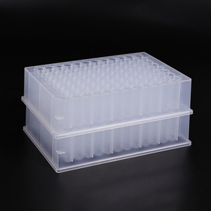 Lab Supplies 1.2ml U-bottom Polypropylene Plastic Deep <b>Well</b> 96 Plate - Product Image 1