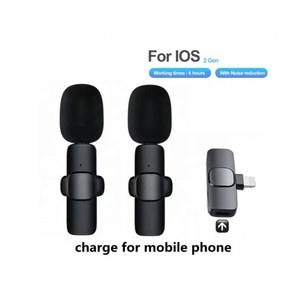 Microfono Lavalier Inalambrico 2 En 1,โทรศัพท์แอนดรอยด์,Mini Microfono Inalambrico Con YouTube, <span class=keywords><strong>Facebook</strong></span>, Vlog,ติ๊ก - Product Image 5