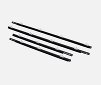 Moldura de Goma para Ventanas de Puertas Delanteras y Traseras, Sello de Goma para Ventanas de Automóviles Nissan Sunny B13 Sentra Tsuru
