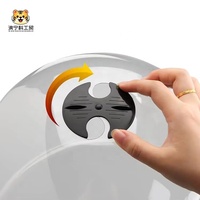 Dôme d'humidification transparent pour pépinière, pot de plante en plastique transparent pour l'intérieur et l'extérieur, pot de semis, pot de fleurs pour semis