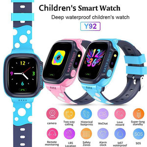 Đồng Hồ Thông Minh Mới 2021 Cho Trẻ Em, Đồng Hồ Theo Dõi Định Vị GPS Y92 Wifi Chống Nước Cho Trẻ Em - Product Image 4