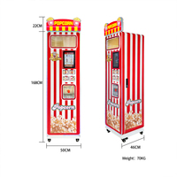 Machine à Popcorn Électrique Commerciale Automatique Nouvelle Génération Naughty Dog 1800W 220V pour la Restauration et les Entreprises de Snacks (Vente en Gros)